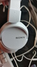 索尼（SONY） MDR-ZX110AP 耳机头戴式有线有麦电脑笔记本手机适用办公学生网课学习 白色 双11 购物推荐 实拍图