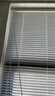 美尔耐免打孔百叶窗帘卧室卫生间浴室厕所防水铝合金厨房升降遮光帘6010 免钉【标准亮光】白色 1平方米 实拍图