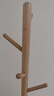 稳纳 衣帽架 衣架落地 实木挂衣架 阳台卧室衣服架  原木色三脚款3176 实拍图