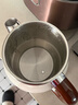 美的（Midea）艺术家电热水壶  烧水壶自动断电保温一体  1.6L大容量电热水壶 316L不锈钢恒温壶 精准控温 63-Q 实拍图