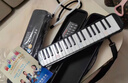奇美37键专业级马卡龙色学生成人口风琴（马卡龙黑、赠音符贴及吹管） 实拍图