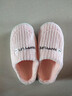 2025踩屎感棉拖鞋女士厚底防滑冬季外穿居家情侣保暖学生男宿舍 小熊小兔棉拖-粉色 38-39 适合37-38 实拍图
