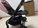 朗纳铂（land leopard）老虎Pro婴儿推车婴儿车轻便折叠双向超大轮避震儿童BB伞车 小猪粉【黑】 实拍图