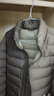 森马（Semir）羽绒服男防泼水外套羽绒内胆轻薄内搭情侣款冬装上衣基础百搭 军绿（灰鸭绒）40635 S 实拍图