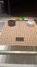 儿童围棋套装中小学生五子棋象棋初学者19路棋盘黑白仿玉棋子木盘 黑白盒200子+19路皮革棋盘送书 送围棋书 实拍图
