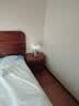帝拿台灯卧室床头灯中古风客厅复古装饰灯书房阅读灯触摸调光高级感 触摸开关小号-手工皮革-25cm 20W 3000K 实拍图
