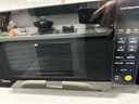 美的（Midea）家用变频微波炉平板式易清洁 800W微波速热 一键智能菜单 钻石背板 微晶面板加热20L（PM20M2） 实拍图