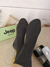 JEEP袜子男秋冬【100%纯棉+10A抗菌】防臭运动吸汗耐磨全棉中筒休闲袜 实拍图
