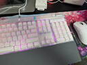 美商海盗船(USCORSAIR) K70 RGB PRO 机械键盘 游戏键盘 全尺寸 8000Hz 竞技模式 铝框体 白色 OPX光轴 实拍图
