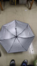 【全网爆款】手动UV折叠雨伞男女晴雨伞两用防晒遮阳黑胶伞 【新人福利】7骨 纯色随机无黑胶 实拍图