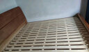 初屋 床 实木床1.8米双人床现代中式卧室橡胶木婚床 海棠色 单床 框架床(1800mm*2000mm) 实拍图