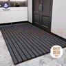 quatrefoil 地垫入户门进门脚踏垫门口可裁剪除尘防滑垫子  60*90cm灰色条 实拍图