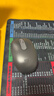 罗技（Logitech）M196 无线蓝牙鼠标 办公鼠标 笔记本商务办公家用 小巧便携 对称手型 石墨灰 实拍图