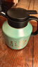 匡迪（DKADI）316不锈钢闷茶壶大容量保温水壶泡茶带过滤网茶仓茶漏焖泡老白茶 竹青色 1700ml 实拍图
