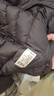 京东京造【air+零压羽绒】轻薄羽绒服男外套冬连帽90鸭绒 曜石黑XXL 实拍图