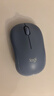 罗技（Logitech）M221 轻音鼠标 无线鼠标 办公鼠标 对称鼠标 带无线微型接收器 雾霭蓝 实拍图