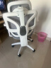 椅品汇（yipinhui）人体工学椅子护腰电竞椅电脑椅家用舒适久坐学习椅可躺办公座椅 【极白-自适应腰靠】无搁脚|尼龙脚|165°可躺 155-180度(含) 实拍图