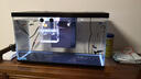 喜高超白玻璃鱼缸智能鱼缸免换水小型客厅水族箱一体式过滤氧气鱼缸 黑色-鱼缸+加热棒 485*225*283mm 实拍图