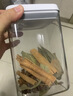 佳帮手按压式密封罐食品级厨房五谷杂粮收纳盒零食干货防潮储物罐1L 实拍图