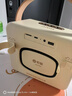 索爱（soaiy）GC520Pro 悬浮歌词蓝牙K歌音箱无线话筒麦克风一体式儿童户外家庭用ktv男女唱歌生日礼物 白 实拍图