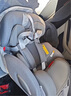 京东京造儿童安全座椅汽车0-6-12岁婴儿宝宝i-Safe双通风 商务舱pro典雅灰 实拍图