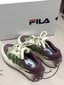 FILA 斐乐官方女鞋CARROT摩登板鞋萝卜鞋休闲厚底鞋子女 夜曲紫/古白色-NA 36 实拍图