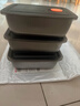 不锈钢保鲜盒食品级商用摆摊长方形方盘野餐盒水果盒多用冰箱分格 500ml小号三个装 实拍图
