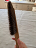 鸡翅木扫床刷长柄防静电除尘扫床清洁刷刷子神器粘毛器毛球掸子 木柄床刷-直柄-四排毛 实拍图