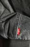Levi's李维斯新款情侣同款美式水洗牛仔夹克棉服厚外套 黑色 M 实拍图