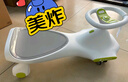 babycare扭扭车防侧翻儿童溜溜车摇摇车宝宝滑行玩具车3-6岁 辛德白音乐款 实拍图