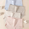 浪莎内裤女高腰纯棉收腹抗菌底裤4条大码无痕收小肚子提臀女士内裤 实拍图