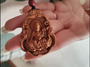 宝泰祥生肖本命佛桃木钥匙扣挂件守护神吊坠本命年项链护身符礼物送朋友 【生肖蛇-普贤菩萨】桃木挂件-吊坠款 实拍图