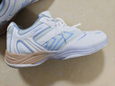 川崎（KAWASAKI）羽毛球鞋防滑耐磨男女同款运动训练鞋003 白蓝色 43 实拍图