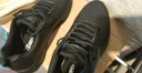 特步运动鞋男鞋跑鞋冬季皮面防水轻便减震健身休闲慢跑步鞋子男黑色 实拍图