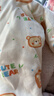 欢喜小熊婴儿秋冬长袖套装宝宝冬款夹棉保暖分体衣服新生儿两件套 实拍图