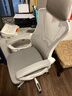 锦汐 电脑椅家用办公椅子靠背人体工学椅学习转椅老板座椅游戏电竞椅 【可后躺】白框灰网 实拍图