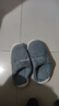 小熊小兔踩屎感棉拖鞋女士厚底防滑冬季外穿居家情侣保暖学生男 小熊小兔棉拖-灰色 42-43 适合41-42 实拍图