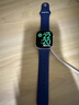 Apple/苹果 Watch Series 10 智能手表GPS款42毫米银色铝金属表壳丹宁色运动型表带S/M MX1J3CH/B 实拍图