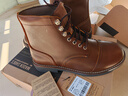 马登头层8111工装靴男鞋真皮美式复古户外伞兵靴vintage机车靴马丁靴 蜜蜡色   41 实拍图