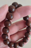 普陀山金丝檀木手串男士木质手链佛珠檀香盘玩男士情侣生日礼物 实拍图