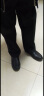 骆驼（CAMEL）男鞋商务休闲低帮套脚办公爸爸皮鞋 G13A209177R 黑色，加绒 43 实拍图