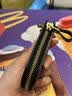 ANDSEEYOU品牌 钥匙包男 头层牛皮汽车钥匙包 简约大容量收纳包真皮锁匙扣 黑色 实拍图
