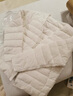 鸭鸭（YAYA）佟丽娅同款轻薄羽绒服女新款冬季短款圆领内胆修身时尚薄外套男 米白色【女款无领】 M 【建议90-100斤】 实拍图