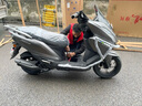 飞鹰天使眼150踏板燃油摩托车 代步家用省油长续航性价比 磨砂灰25款 实拍图