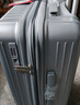 爱华仕行李箱男拉杆箱女大容量旅行箱24英寸万向轮可扩展箱6182磨砂灰色 实拍图