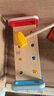 Hape木质玩具  堆堆乐木制敲打台敲棒台幼儿园早教玩具1-3岁男孩女孩 E0506 彩虹敲敲台 实拍图