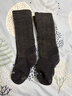 迪卡侬袜子男保暖专业运动加厚羊毛袜毛巾底2双女袜SH100 SH500 典雅黑色 均码 /39-42 实拍图