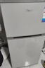 美的（Midea）112升  两门双开门双温小冰箱迷你家用宿舍租房灵活摆放节能低音深冷速冻 BCD-112CM 实拍图