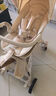smartstroller遛娃神器婴儿推车可坐可躺轻便折叠双向高景观0-6岁用宝宝溜娃车 香槟金(铝合金车架+3D舒适透气) 实拍图