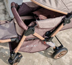 奔昂 婴儿推车可坐可躺轻便避震宝宝折叠婴儿车双向BB童车手推车 升级卡其+一键单手收+可坐躺+可双向推行+四轮高配 实拍图